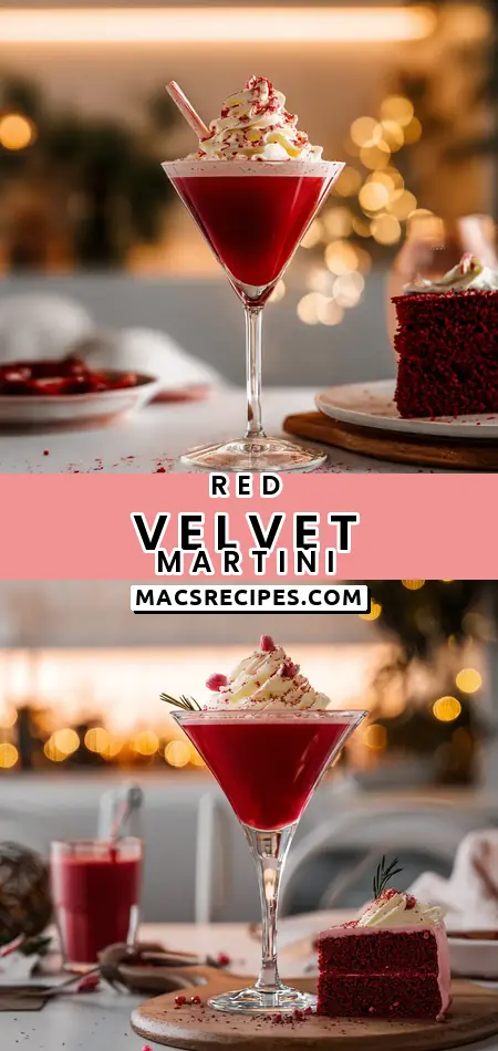 Red Velvet Martini