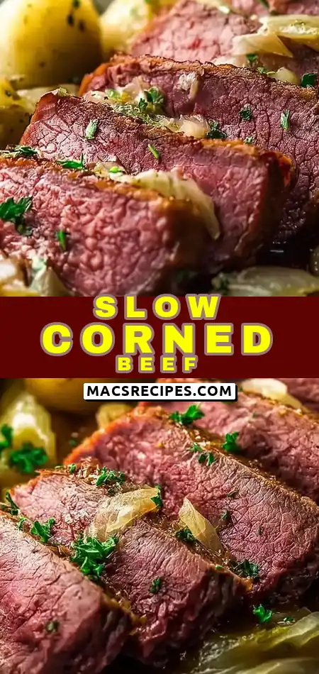 Slow Cooker Corned Beef & Cabbage