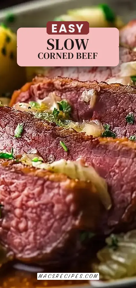 Slow Cooker Corned Beef & Cabbage