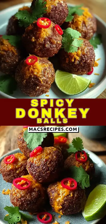 Spicy Mexican Donkey Balls
