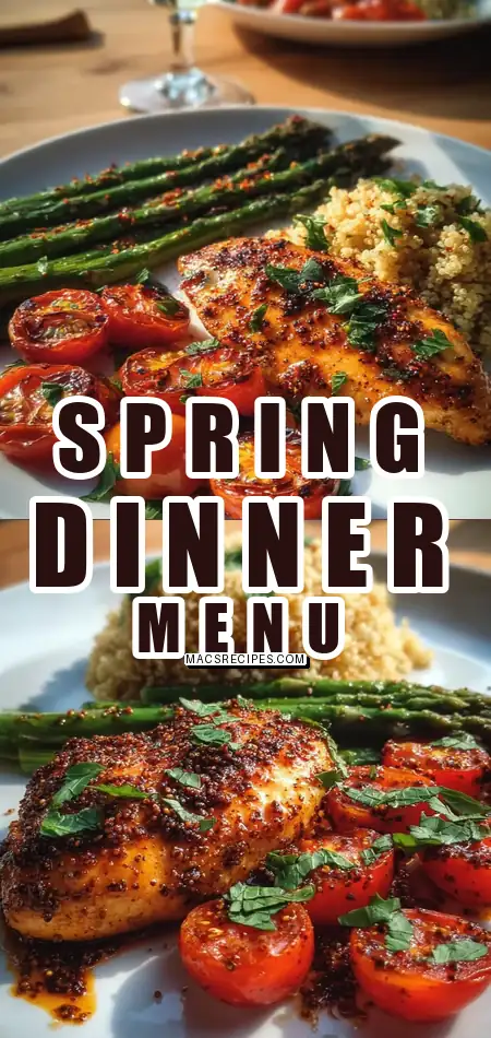 Spring Dinner Party Menu Ideas for Unforgettable Gatherings