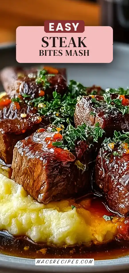 Savory Steak Bites with Creamy Mash