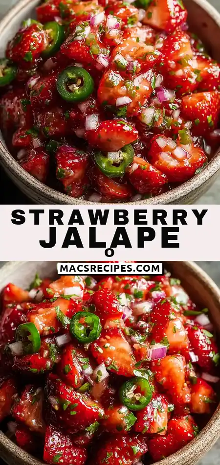Strawberry Jalapeño Salsa