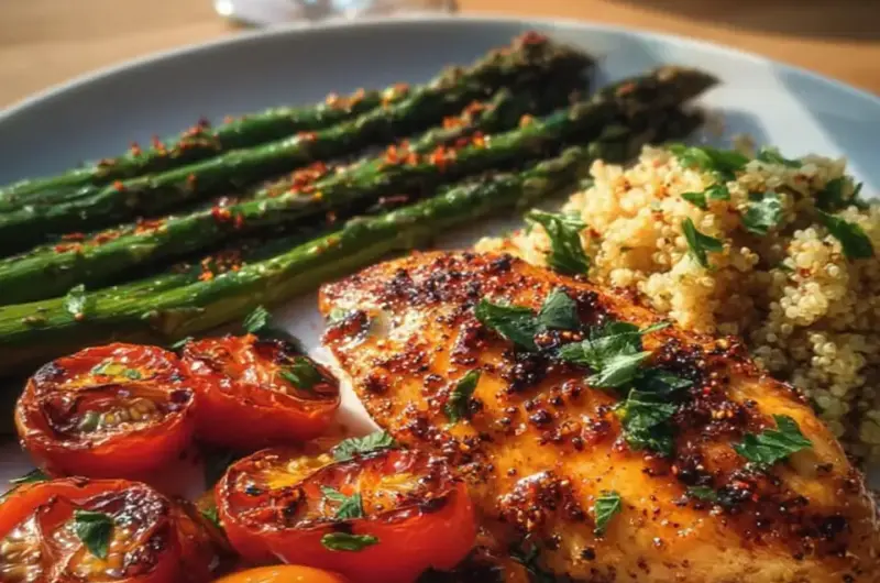 A delicious plate of Spring Dinner Party Menu Ideas for Unforgettable Gatherings