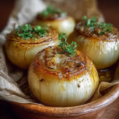 A delicious plate of Tender Buttered Onions Everyone Is Making on TikTok