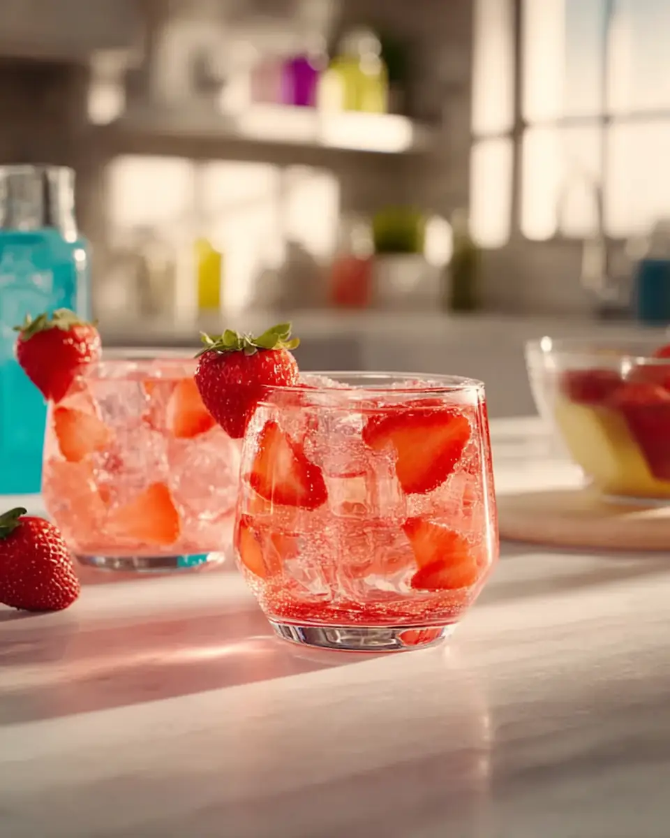 A delicious plate of Valentine’s Mocktail