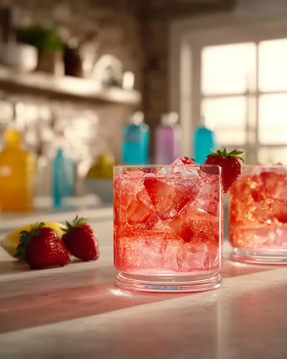 A delicious plate of Valentine’s Mocktail