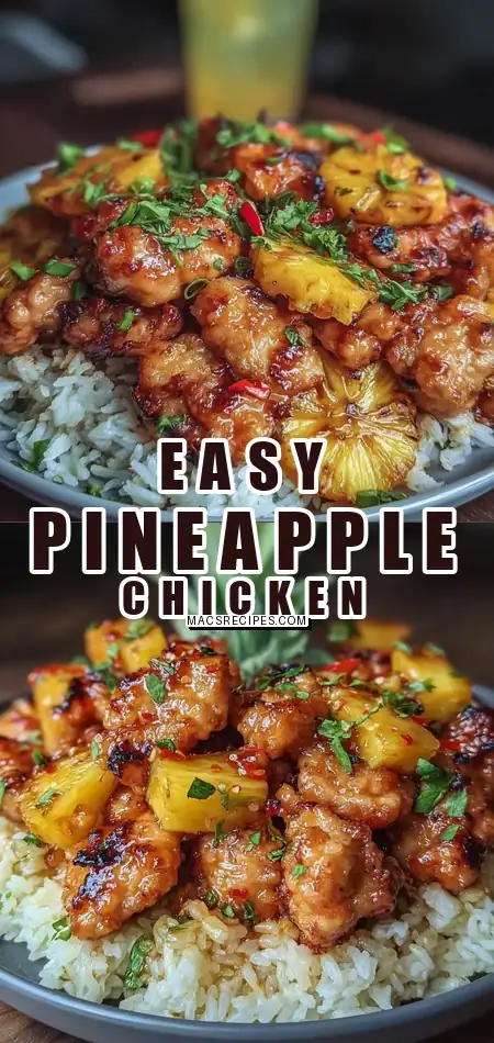 Easy Pineapple Chicken with Rice