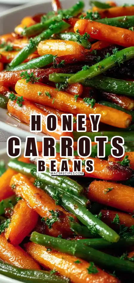 Honey Glazed Carrots & Green Beans