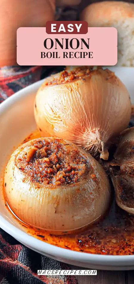 Onion Boil Recipe