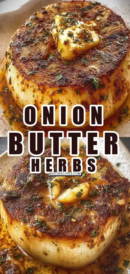 Onion Bake with Butter and Herbs Recipe