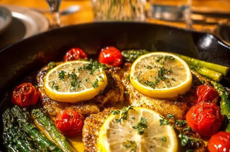 A delicious plate of Spring Dinner Ideas That Will Brighten Your Table Today