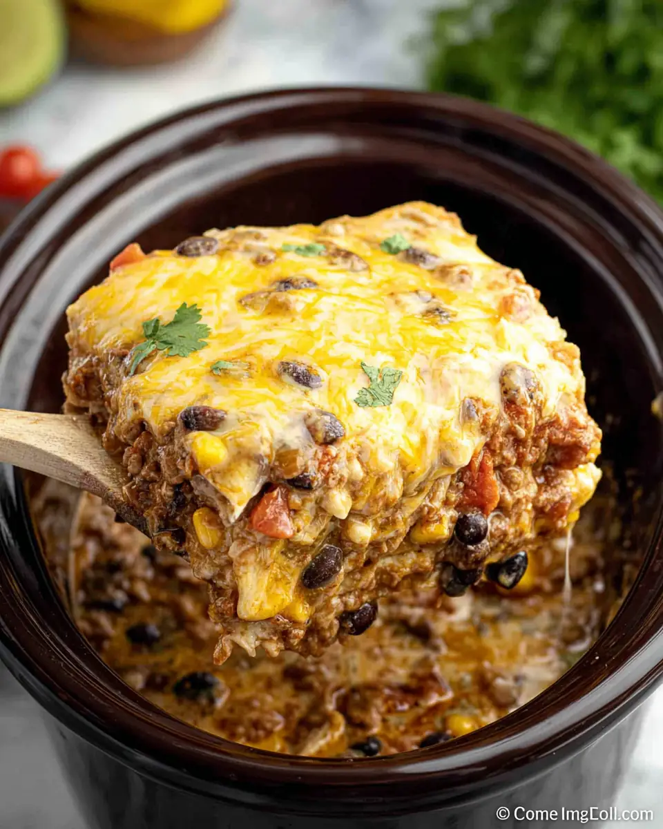 A delicious plate of The Best Crockpot Mexican Birria for Tacos, Bowls, and More